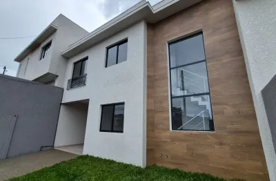 Lindo sobrado no  abranches - 03 dormitórios suíte  - conforto e espaço