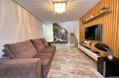Sobrado com 3 dormitórios à venda, 202 m² por r$ 860.000,00 - parque do carmo - são paulo/sp