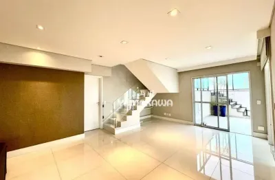 Cobertura com 4 dormitórios à venda, 345 m² por r$ 5.300.000,00 - jardim anália franco - são paulo/sp