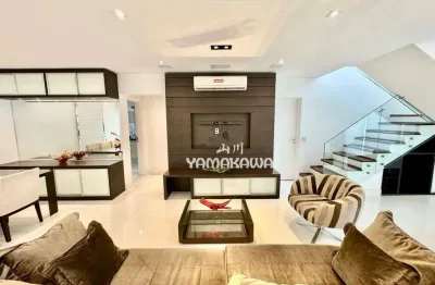 Cobertura com 3 dormitórios à venda, 348 m² por r$ 5.000.000,00 - jardim anália franco - são paulo/sp