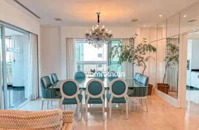 Apartamento com 3 dormitórios à venda, 330 m² por r$ 4.200.000,00 - jardim anália franco - são paulo/sp