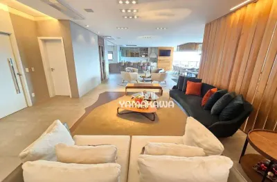 Apartamento com 3 dormitórios à venda, 374 m² por r$ 11.200.000,00 - tatuapé - são paulo/sp