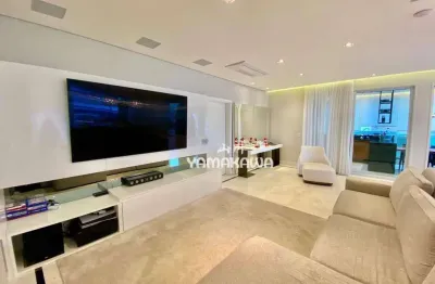 Apartamento com 4 dormitórios à venda, 335 m² por r$ 5.300.000,00 - jardim anália franco - são paulo/sp