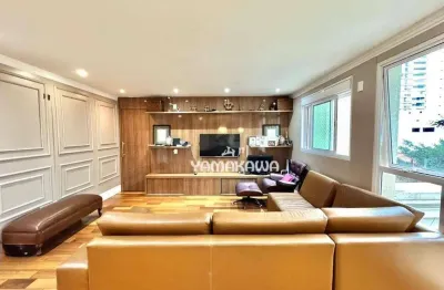 Apartamento com 3 dormitórios à venda, 177 m² por r$ 2.780.000,00 - jardim anália franco - são paulo/sp