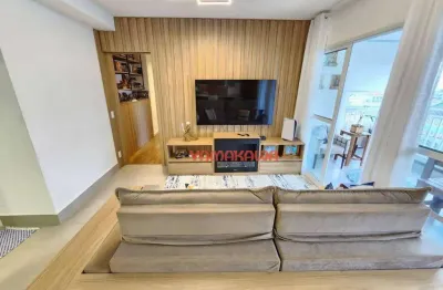 Apartamento com 3 dormitórios à venda, 106 m² por r$ 1.380.000,00 - tatuapé - são paulo/sp