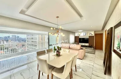 Apartamento com 3 dormitórios à venda, 171 m² por r$ 2.700.000,00 - tatuapé - são paulo/sp