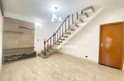 Sobrado com 3 dormitórios para alugar, 210 m² por r$ 5.500,00/mês - jardim anália franco - são paulo/sp