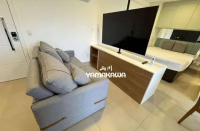 Apartamento com 1 dormitório para alugar, 40 m² por r$ 3.800,00/mês - tatuapé - são paulo/sp