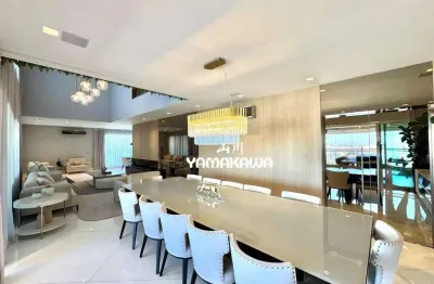 Apartamento duplex com 4 dormitórios, 466 m² - venda por r$ 13.900.000,00 ou aluguel por r$ 85.000,00/mês - jardim anália franco - são paulo/sp