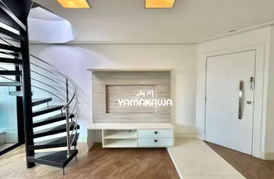 Cobertura com 3 dormitórios à venda, 208 m² por r$ 1.650.000,00 - jardim anália franco - são paulo/sp