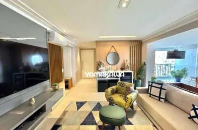 Apartamento com 3 dormitórios à venda, 137 m² por r$ 1.850.000,00 - jardim anália franco - são paulo/sp