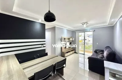 Apartamento com 3 dormitórios para alugar, 76 m² por r$ 6.501,88/ano - jardim anália franco - são paulo/sp