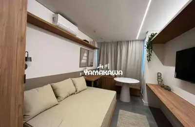 Apartamento com 1 dormitório para alugar, 20 m² por r$ 3.280,00/mês - tatuapé - são paulo/sp