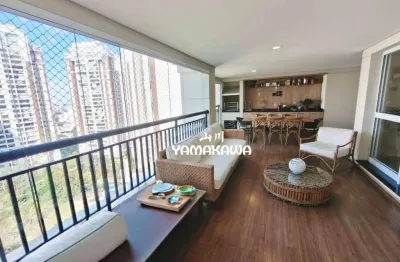 Apartamento com 4 dormitórios à venda, 225 m² por r$ 3.500.000,00 - tatuapé - são paulo/sp