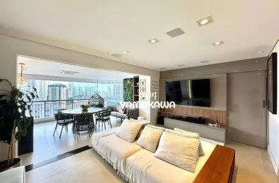 Apartamento com 3 dormitórios à venda, 123 m² por r$ 2.070.000,00 - tatuapé - são paulo/sp