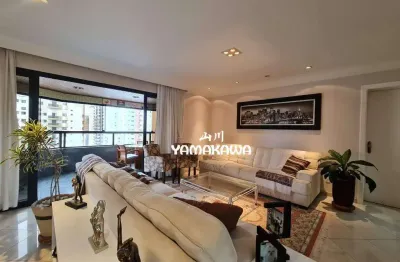 Apartamento com 4 dormitórios à venda, 240 m² por r$ 1.800.000,00 - jardim anália franco - são paulo/sp