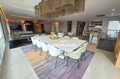 Apartamento com 3 dormitórios à venda, 374 m² por r$ 11.250.000,00 - tatuapé - são paulo/sp