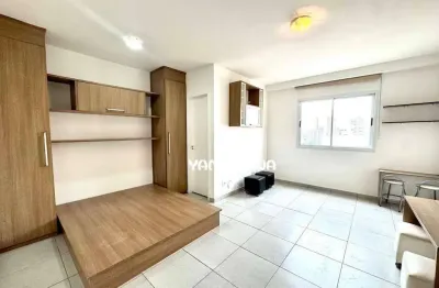 Apartamento com 1 dormitório para alugar, 32 m² por r$ 2.950,00/mês - tatuapé - são paulo/sp