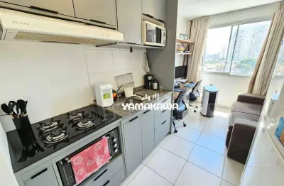 Apartamento com 1 dormitório à venda, 25 m² por r$ 280.000,00 - tatuapé - são paulo/sp