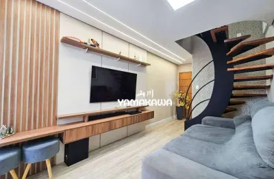 Apartamento duplex com 3 dormitórios à venda, 120 m² por r$ 1.400.000,00 - cangaíba - são paulo/sp