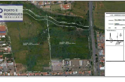 Área à venda, 220840 m² por r$ 121.463.000,00 - jardim rosolém - hortolândia/sp