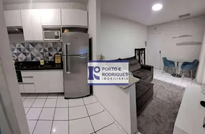 Apartamento com 2 dormitórios à venda, 45 m² por r$ 212.000,00 - jardim tamoio - campinas/sp