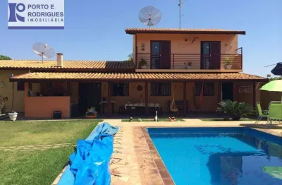 Chácara com 3 dormitórios à venda, 1000 m² por r$ 750.000,00 - recanto dos dourados - campinas/sp