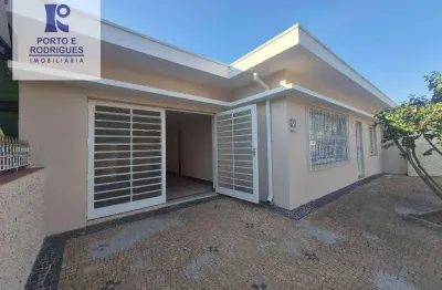 Casa terrea , 3 dorms,2 salas,1 comodo após garagem ,  para alugar, 171 m² por r$ 3.358/mês - vila santa odila - campinas/sp