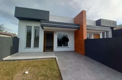 Casa geminada 2 dorm à venda no bairro zona norte com 90 m² de área privativa - 1 vaga de garagem