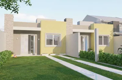 Casa 02 dorm à venda no bairro capão novo com 65 m² de área privativa - 2 vagas de garagem