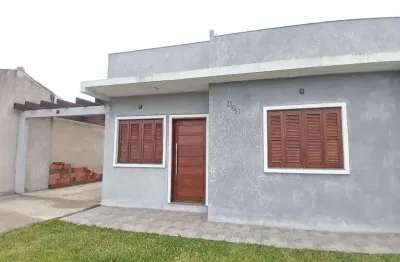 Casa 02 dorm à venda no bairro capão novo - 2 vagas de garagem