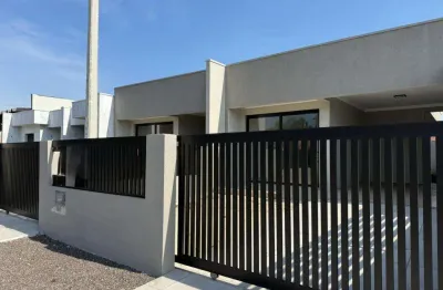 Casa 02 dorm à venda no bairro capão novo - 2 vagas de garagem