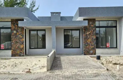 Casa 03 dorm à venda no bairro capão novo com 85 m² de área privativa - 2 vagas de garagem