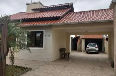 Casa 03 dorm à venda no bairro capão novo - 3 vagas de garagem