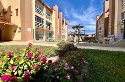 Apartamento 01 dorm e meio à venda no bairro capão novo - 1 vaga de garagem