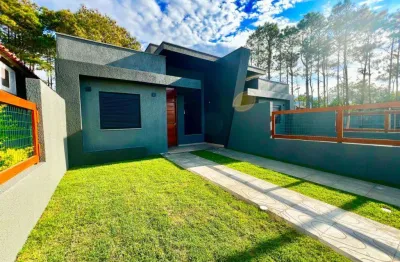 Casa geminada 2 dorm à venda no bairro capão novo com 70 m² de área privativa - 1 vaga de garagem