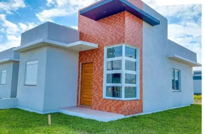 Casa geminada 2 dorm à venda no bairro nova guarani com 68 m² de área privativa