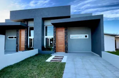 Casa geminada 2 dorm à venda no bairro nova guarani com 80 m² de área privativa - 1 vaga de garagem