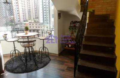 Cobertura à venda, 140 m² por r$ 1.270.000,00 - vila regente feijó - são paulo/sp