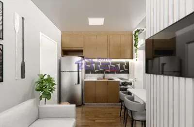 Studio com sacada/frente a venda na chácara belenzinho