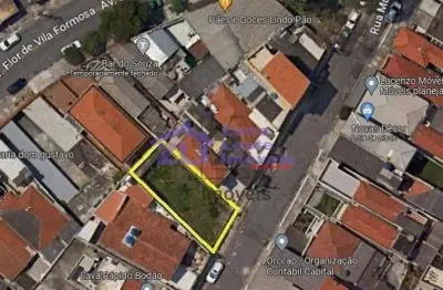 Terreno à venda, 180 m² por r$ 639.000,00 - vila formosa - são paulo/sp