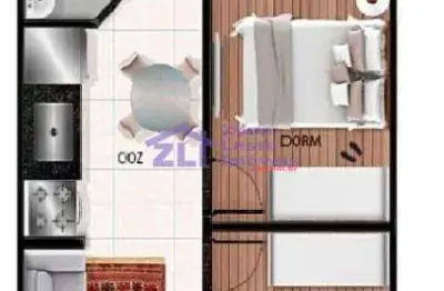 Apartamento com 2 dormitórios à venda, 37 m² por r$ 220.000,00 - jardim nordeste - são paulo/sp