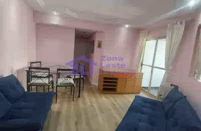 Apartamento mobiliado com 2 dormitórios para alugar, 67 m² por r$ 4.000,00 - tatuapé - são paulo/sp