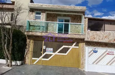 Sobrado maravilhoso  com 3 dormitórios para locação e venda, 125 m²- jardim piqueroby