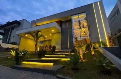 Casa térrea para venda com 4 suítes e piscina no condomínio mosaico essence.