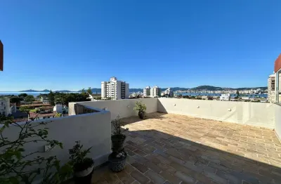 Cobertura para venda em florianópolis, balneário, 3 dormitórios, 1 suíte, 3 banheiros, 2 vagas