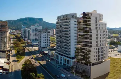 Apartamento para venda em palhoça, pedra branca, 3 dormitórios, 3 suítes, 4 banheiros, 2 vagas