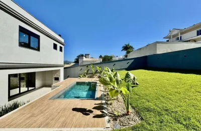 Casa para venda em palhoça, pedra branca, 3 dormitórios, 3 suítes, 4 banheiros, 2 vagas