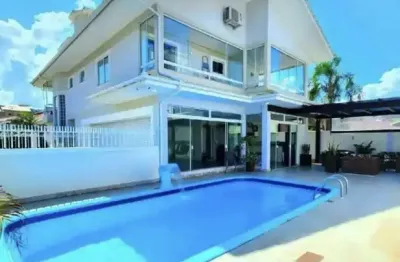 Casa para venda em palhoça, pagani, 4 dormitórios, 3 suítes, 5 banheiros, 3 vagas