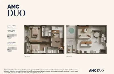 Cobertura duplex para venda em são josé, campinas, 2 dormitórios, 2 suítes, 2 banheiros, 2 vagas